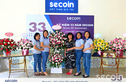 Secoin miền Bắc chúc mừng kỷ niệm m 33 năm thành lập Secoin